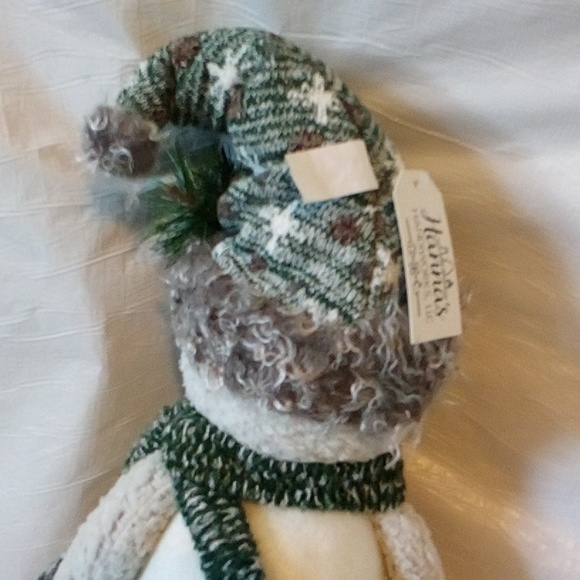 Snowman 26" country winter decor new with tags Free standing - Picture 5 of 7